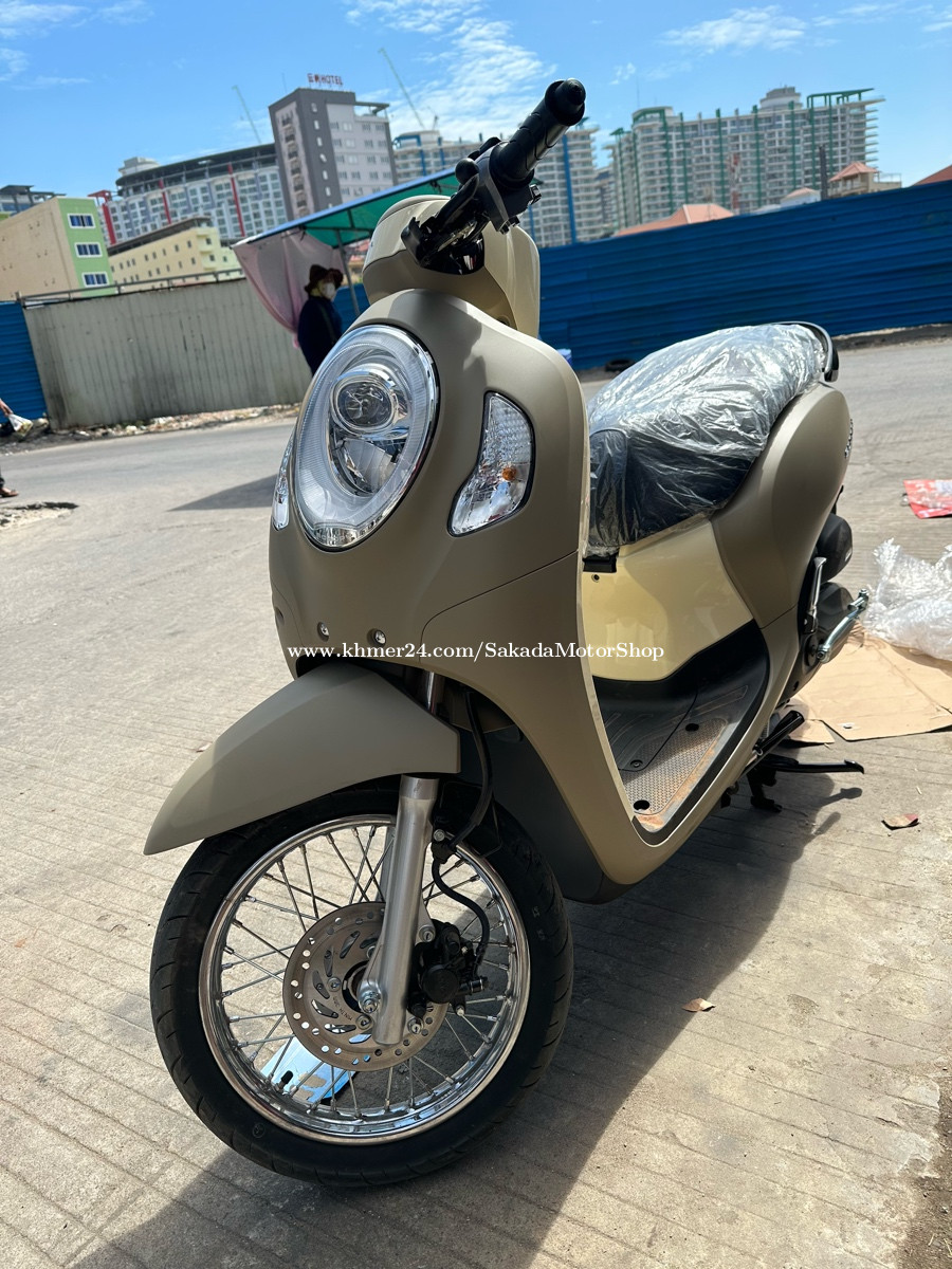 Honda Scoopy 2024 Price 2680.00 in Veal Vong, Cambodia លក់ម៉ូតូ