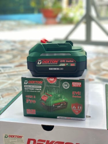 ថ្មរ Dekton 4Ah ( Battery Dekton 4Ah) free charger S40