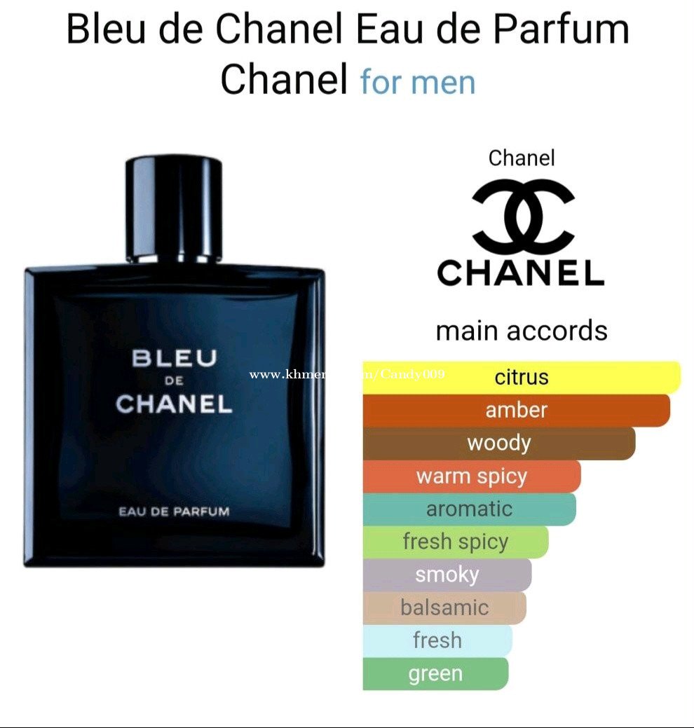 Bleu de Chanel Eau De Parfum for men 100ml Price $159.00 in Phnom
