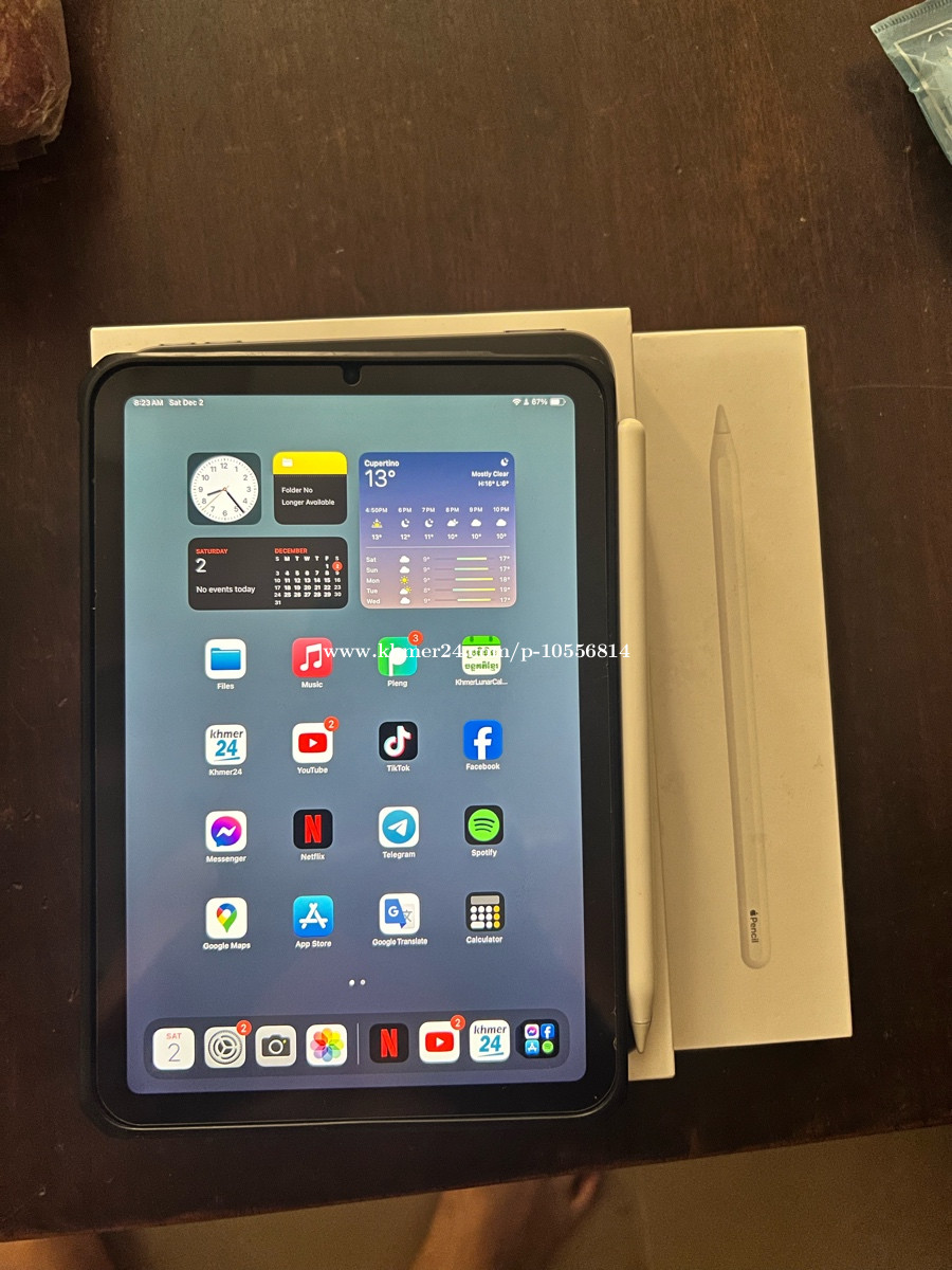 iPad mini6 64gb wifi full set inbox with Apple pencil2 sale! price