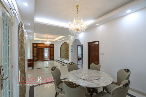 Bassac Garden City | 5 bedrooms villa in gated community for rent