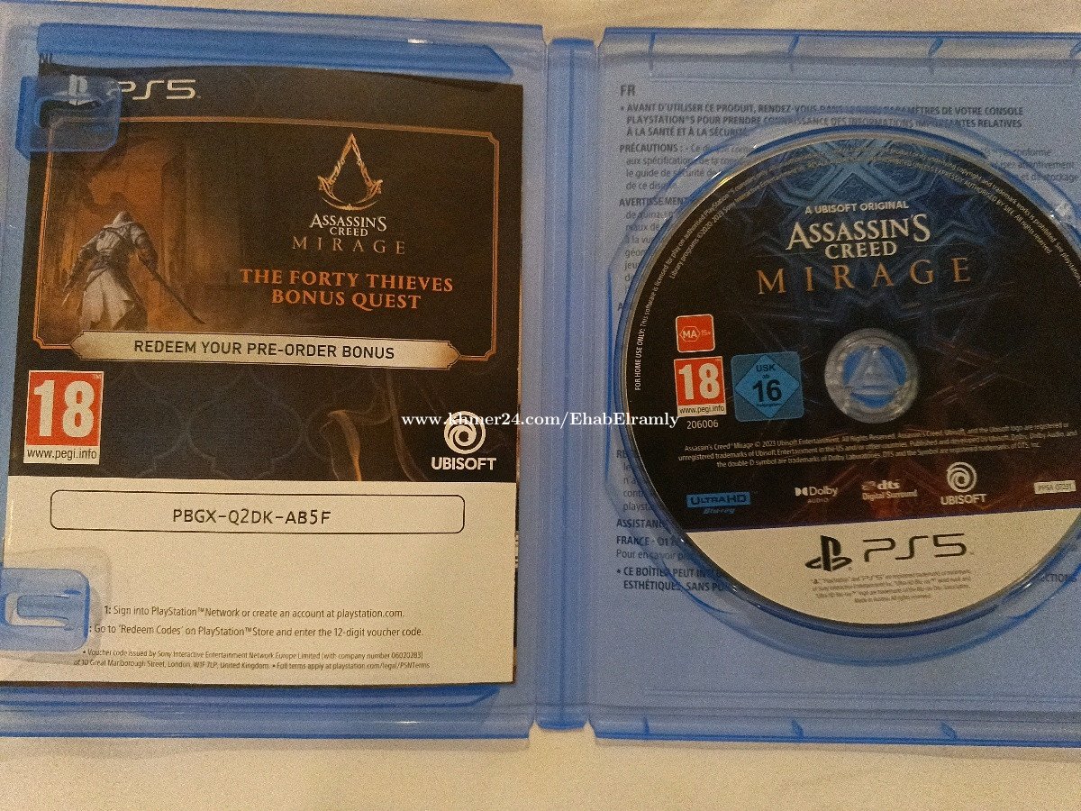 PlayStation 5 Assassin's Creed Mirage PS5 + PlayStation 5 PULSE 3D