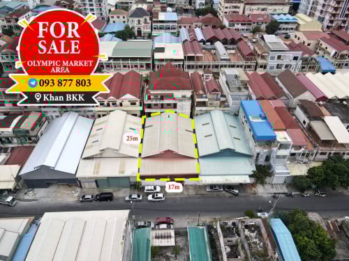 ឃ្លាំងលក់ នៅម្តុំផ្សារអូឡាំពិក