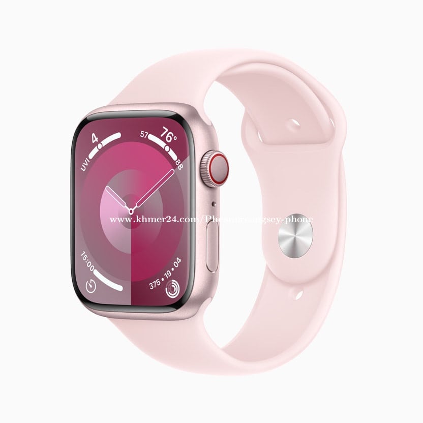 Apple Watch Series 9 41mm New with 1 year warranty 445.00 PheanuReangsey Khmer24