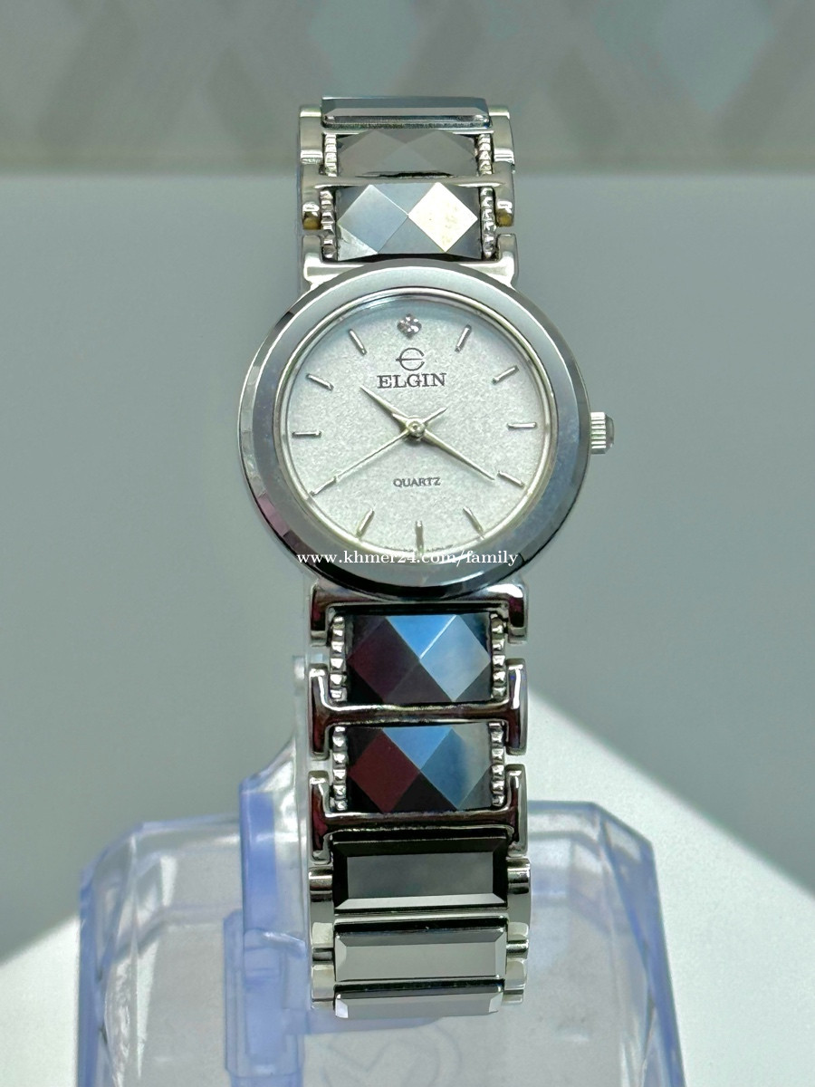 ELGIN Two Tone Ladies Watch Quartz price 75.00 in Phsar