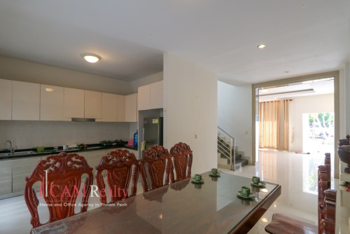 4 bedrooms twin-villa for rent in Borey Peng Huot Boeng Snor