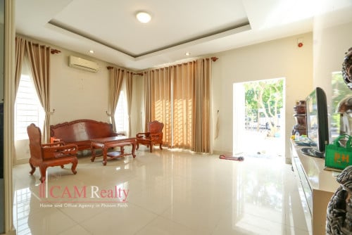 4 bedrooms twin-villa for rent in Borey Peng Huot Boeng Snor