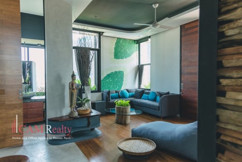 Contemporary 1 bedroom fully serviced apartment for rent in Tonle Basak