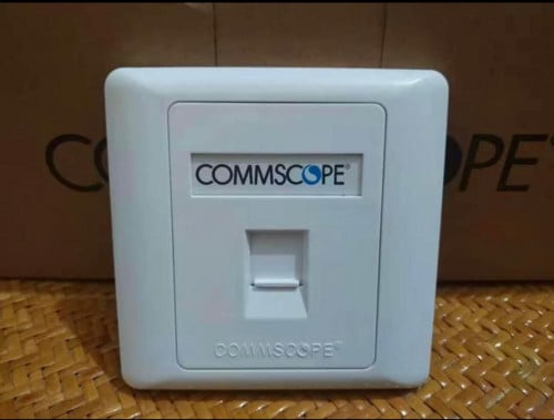 Commscop Faceplate 1 port Data