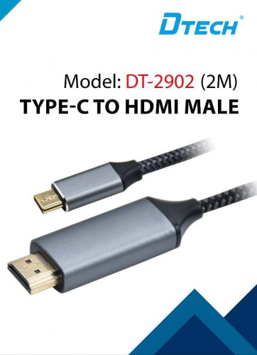 Type C to HDMI Male 2m