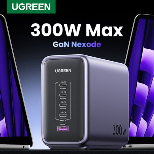 UGREEN GaN Nexode 300W 5-Port Fast Charger 90872B