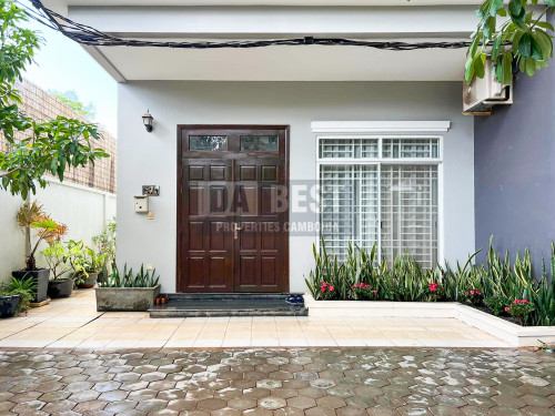 3 Bedrooms Flat House For Rent In Siem Reap