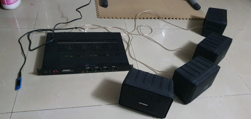 Bose amplifier 1200VI and Bose 101 music monitor for sale