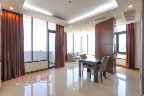Premium 1 bedroom serviced apartment for rent in Tuol Kork – Phnom Penh.