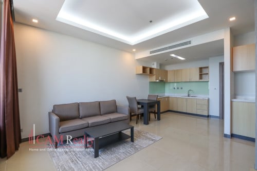 Premium 1 bedroom serviced apartment for rent in Tuol Kork – Phnom Penh.