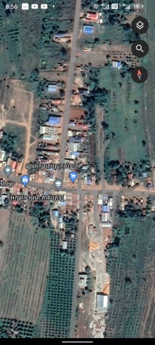 ដីនិងផ្ទះលក់ នៅផ្សារអក្សរ តេ ស្រុកសំឡូត