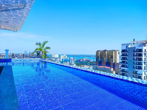 1BR New Apartment Tonle Bassac | Pool & Gym | $500/month💚