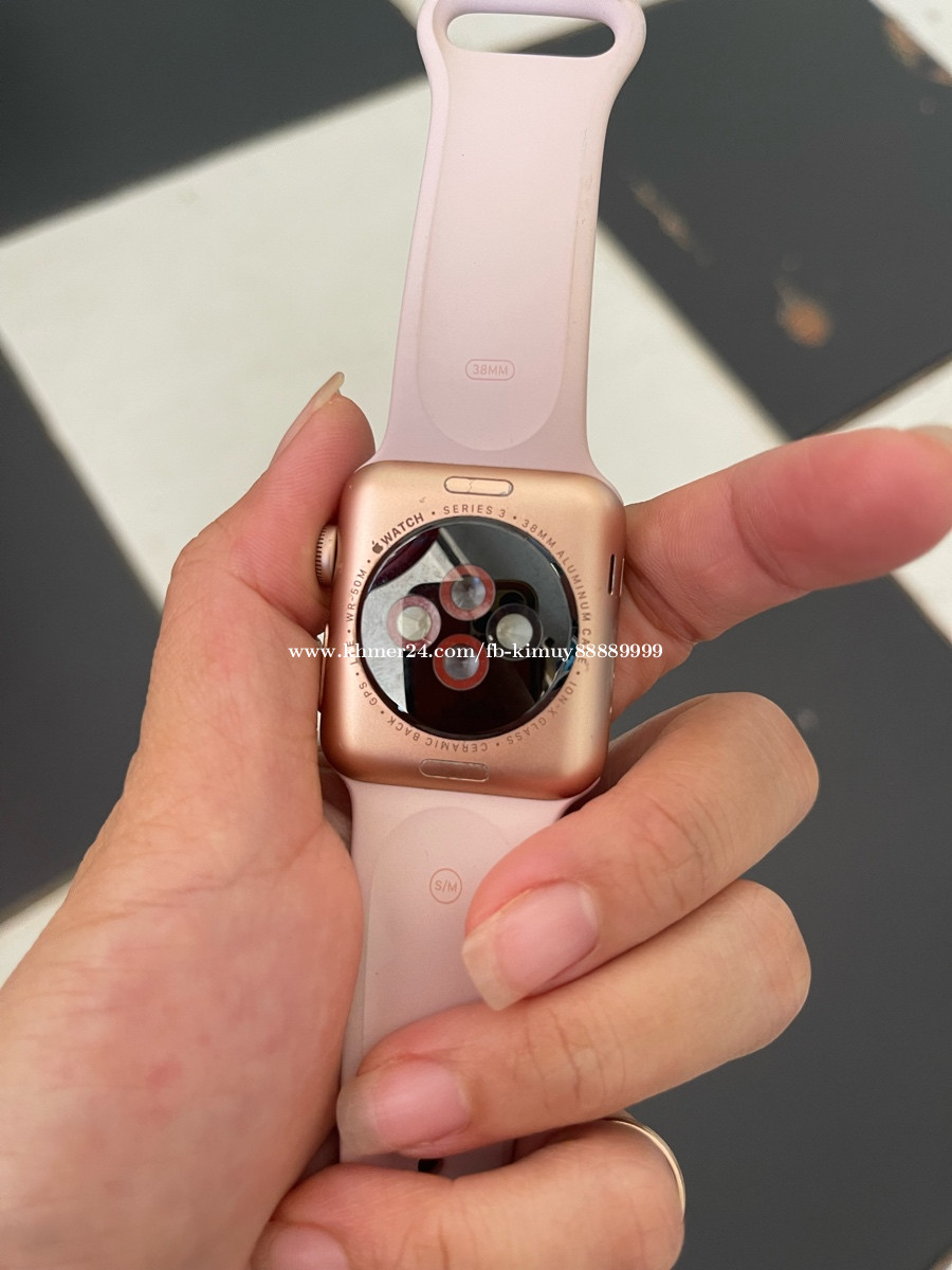 Iwatch series 3 discount 38mm rose gold