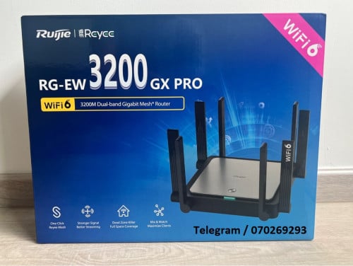 Ruijie Router RG-EW3200GX PRO Wi-Fi 6 Gigabit