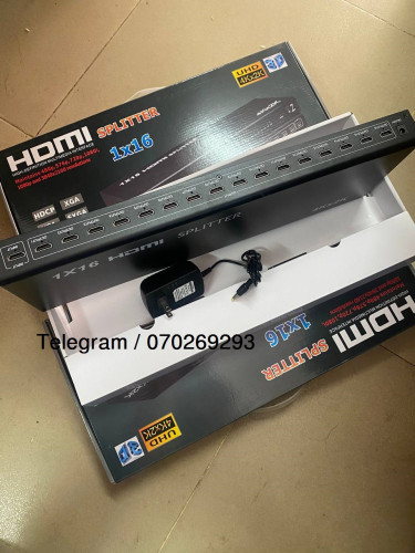 1x4 HDMI Splitter, 1 in 4 Out HDMI Splitter