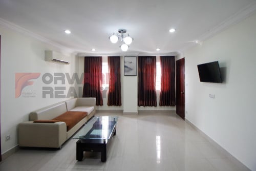 1 Bedroom apartment with gym available for rent in Russian Market Area (Toul Tompong)