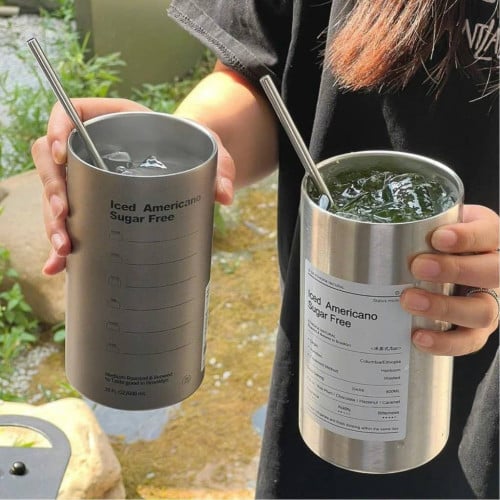 Stainless steel cup