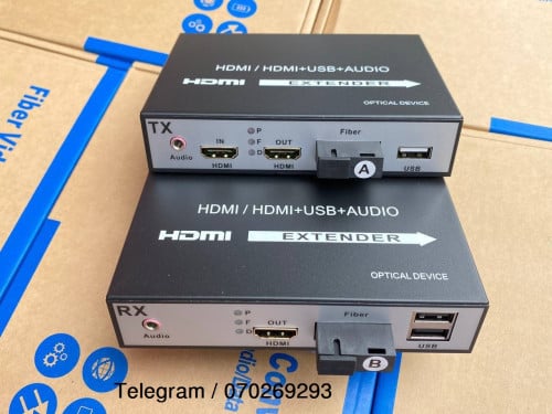 HDMI Extender 1080P Over Fiber Up to 20Km