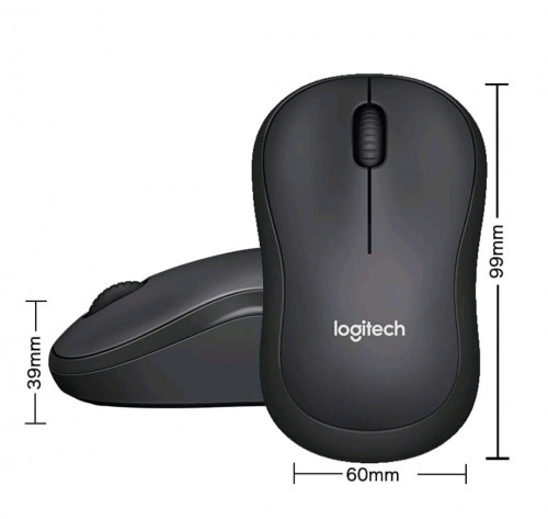 Wireless mouse Logitech M220 3mouses left