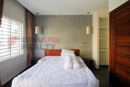 Studio room apartment available for rent in Tonle Bassac Area (Near Naga, Aeon 1)