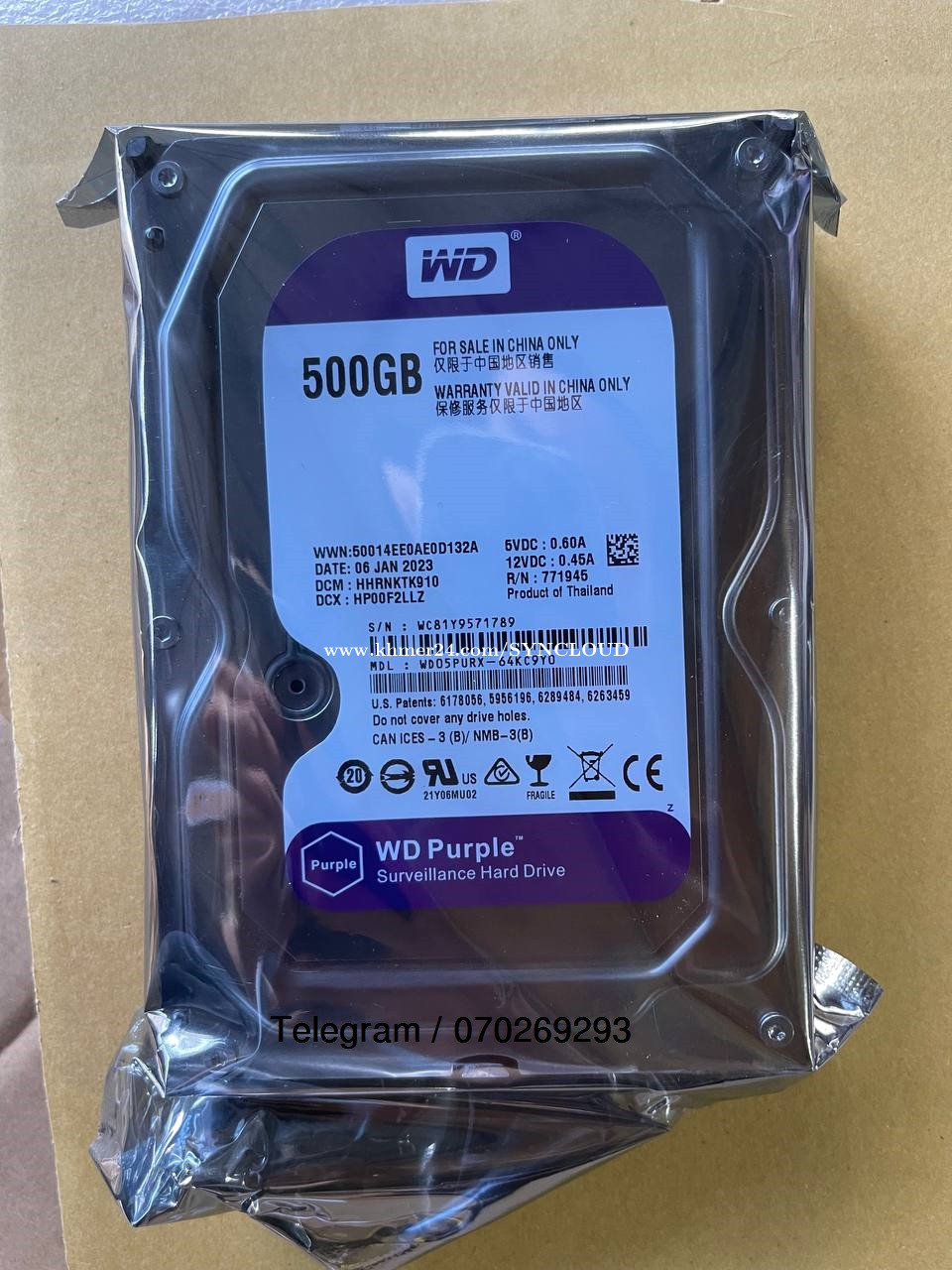 HDD 8To Purple