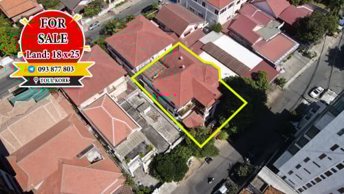 វីឡាលក់នៅជិតផ្សារ7មករាទួលគោក