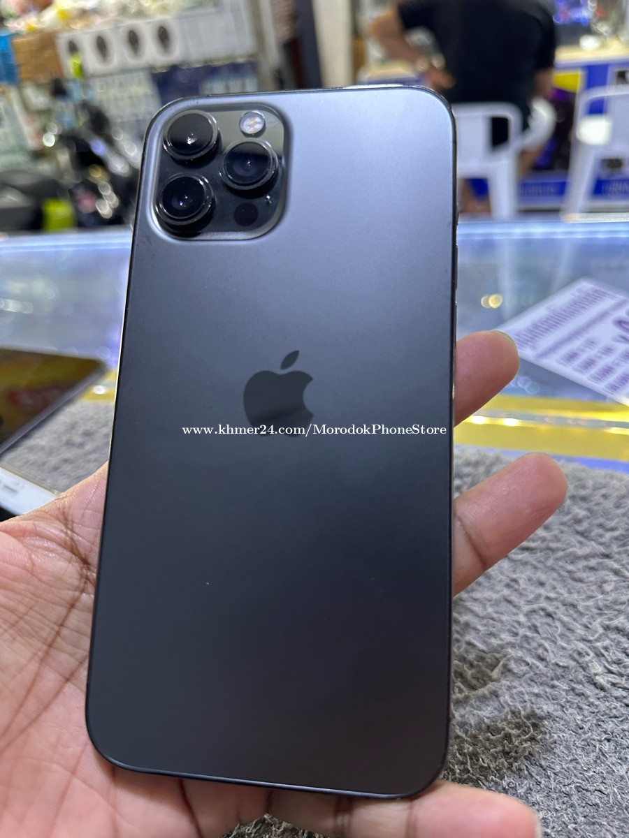 iPhone 12Pro Max 512G LL/A ហ្សុីនសំណុំណែន មាន