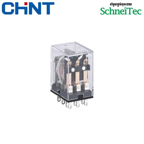 CHINT រឺឡេជើង 8 និង 14 A220V AC380V DC24V