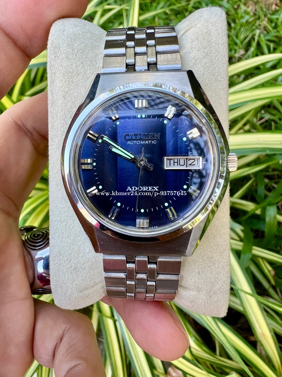 Original 1976 Citizen ADOREX Price $168.00 in Roluos, Cambodia