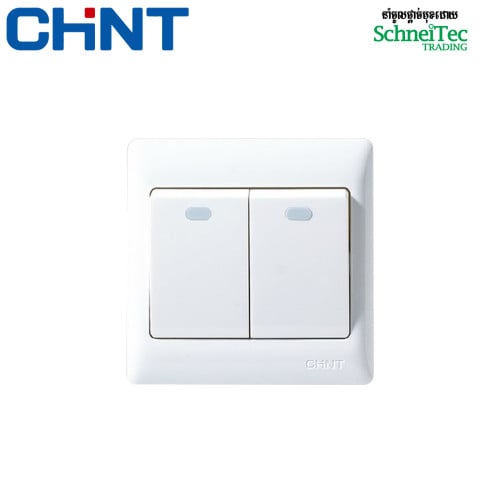 CHINT កុងតាក់ចុច 2 NEW7G 10A 250V ស មាស