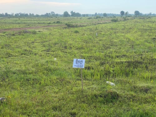 ដីលក់បន្ទាន់ ជិតរម្មណីយដ្ឋានអាងកំពីងពួយ