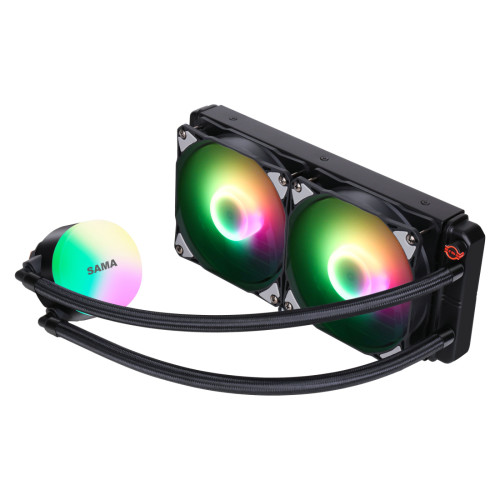 SAMA Liquid Cooler SI240MM Black White