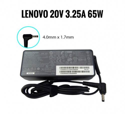 Adapter Lenovo 20V 3.25A 65W (4.0*1.7) Grade A+