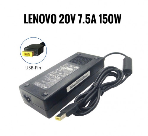Adapter Lenovo 20V 7.5A 150W (USB) Original