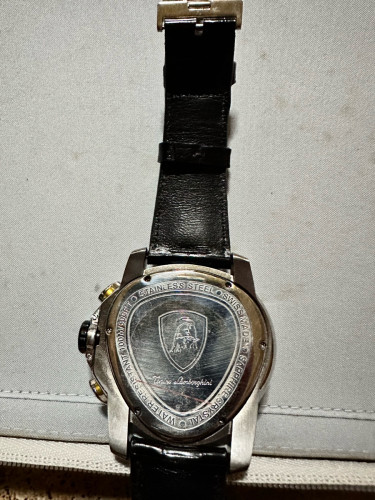 Tonino Lamborghini Carbon Spyder Chronograph TL120SBL Watch Silver Gold Yellow