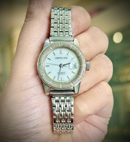 Vintage….Christian Mode Automatic Ladies Swiss Watch 👩