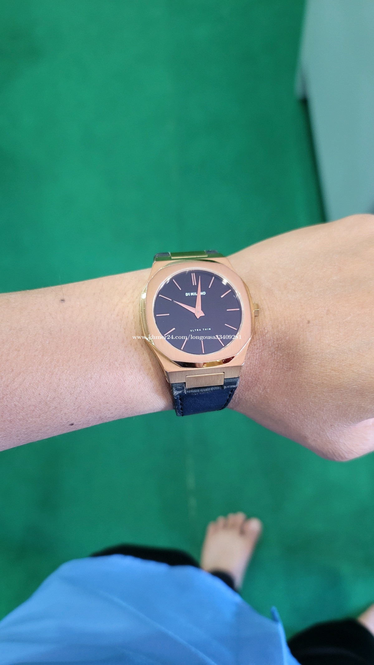 D1 milano ultra top thin rose gold