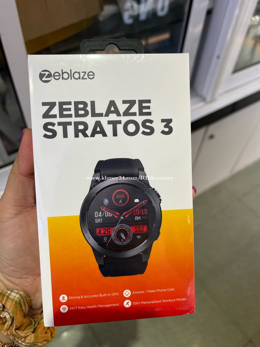 Zeblaze Stratos 3 Brand New Price $79.00 In Ou Ruessei Pir, Cambodia 