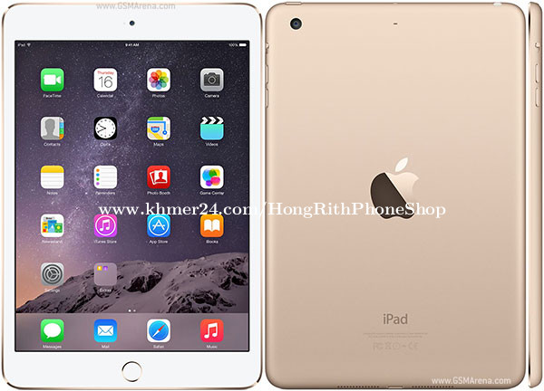 Apple iPad Mini3 WiFi Only 16GB Company Product 99,99% as new Gold
