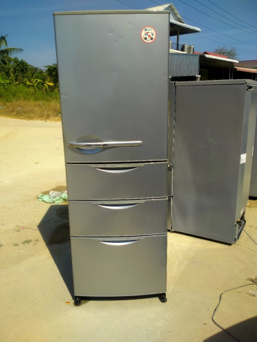 ទូទឹកកកទ្វារ4ជប៉ុនសុទ្ធ​ 4doors Japan refrigerator 165cm