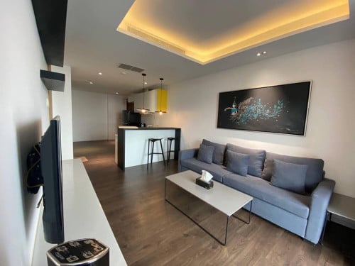 The penthouse two bedroom for rent fully furnished.🍀