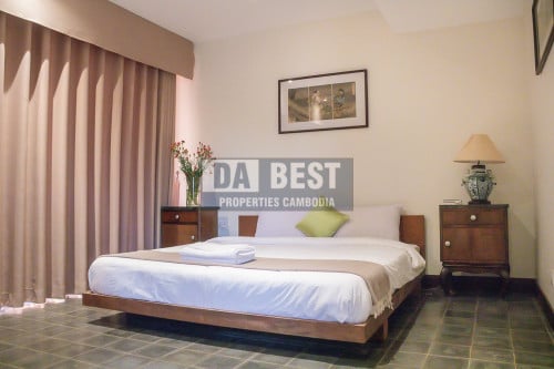 4 Bedroom Villa With Swimming Pool And Garden For Rent In Siem Reap