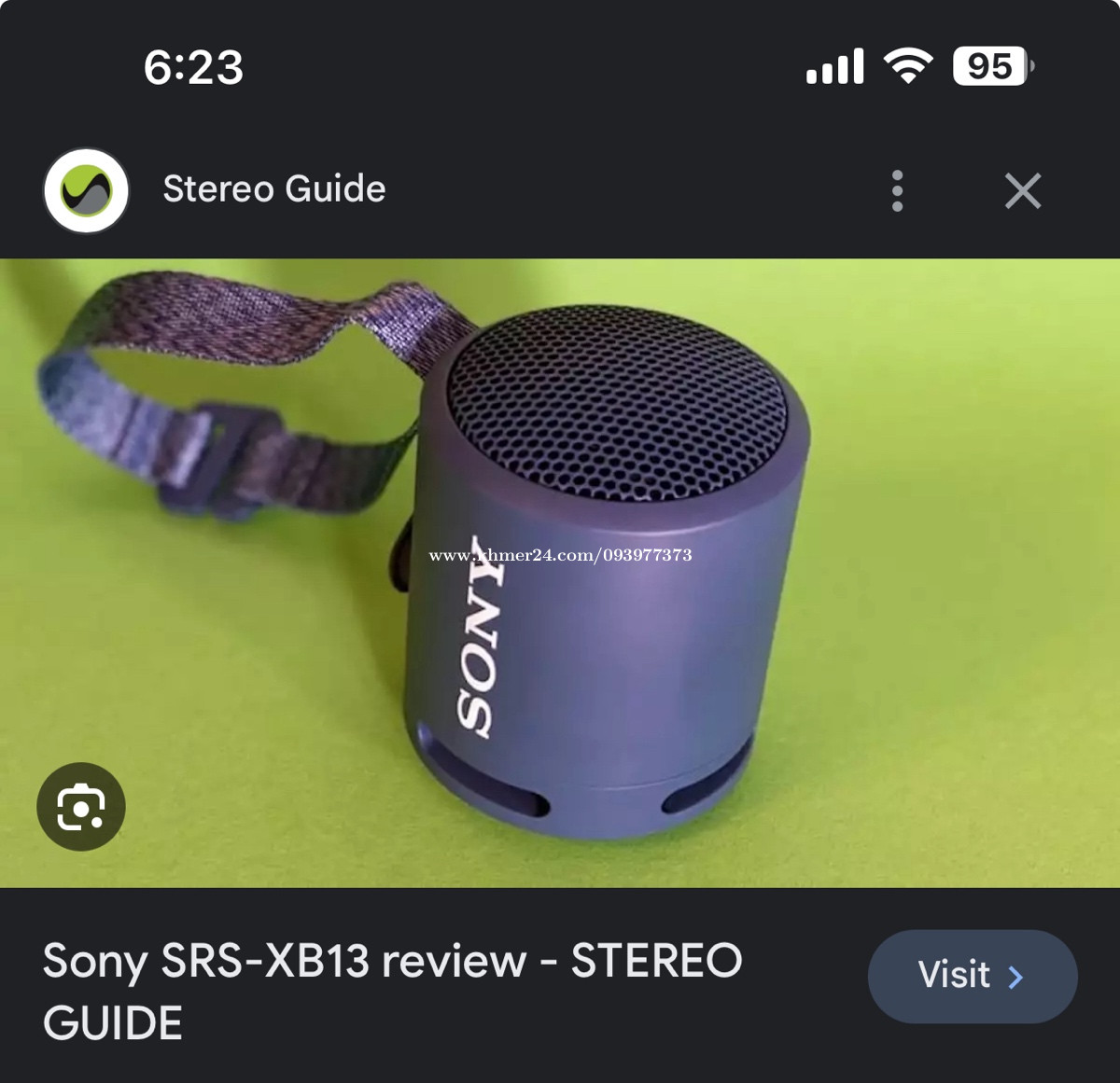 Sony SRS-XB13 review - STEREO GUIDE