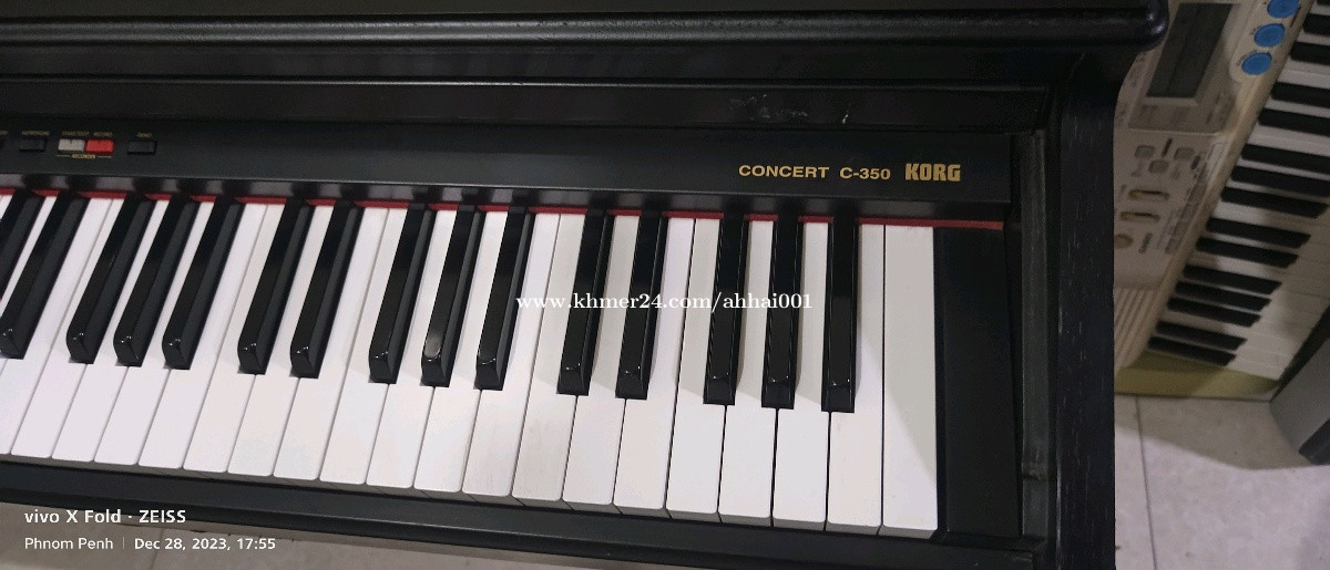 Piano KORG C350 price $250.00 in Boeng Prolit, Prampir Meakkakra