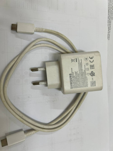 Samsung Original Charger and Cables 45W Super Fast Charging Price $25. ...